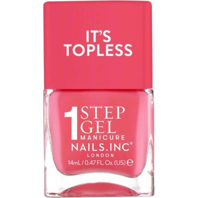 Nails Inc. Nails Inc. It’s Topless 1 Step Gel Nail Polish Лакове за нокти 14ml