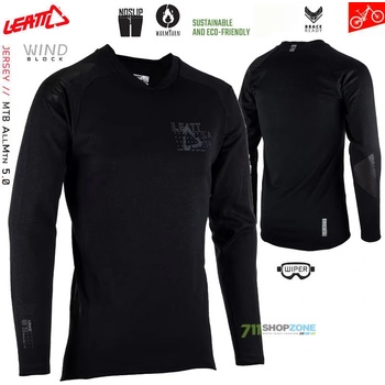 Leatt MTB AllMtn 5.0 čierna