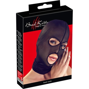 Bad Kitty - черна мрежеста маска