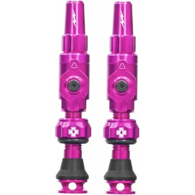 Big Bore Hybrid Tubeless Valves Pink Medium 21151