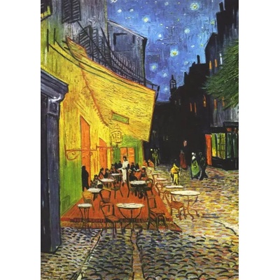 Piatnik - Puzzle Vincent Van Gogh: Caféterrasse am Abend - 1 000 piese