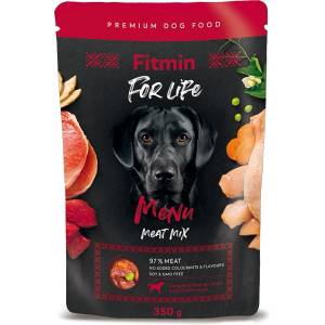 Dibaq Fitmin For Life Menu meat mix Месен джоб 350 g