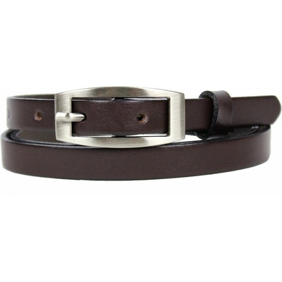 Penny Belts Dámský kožený opasek 215-2 tm. hnědý