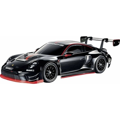 Tamiya TT-02 Porsche 911 GT3 R čierna RC model auta elektrický cestný model 4WD 4x4 BS 1:10