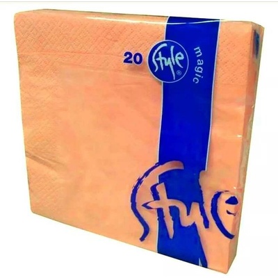 Style magic ubrousky 2V St.Magic-žluté 33x33cm 20ks