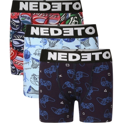 Nedeto 3pack detské boxerky (3NBDV6) viacfarebné