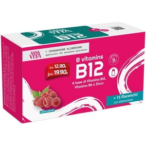 Paladin Pharma Sanavita B Vitamins B12, 15 флакона, Paladin Pharma (553032 (50152) PP)