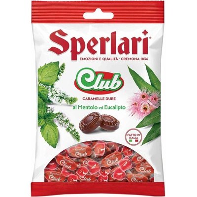 Sperlari tvrdé cukríky s mentolom a eukalyptom 200 g