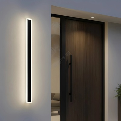 Kobi LED външно стенно осветително тяло MIRANA S LED/25W/230V 4000K IP44 120 cm черно (KB0686)