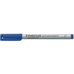 STAEDTLER Безалкохолен маркер OHP, 0, 6 mm, STAEDTLER "Lumocolor 316 F", син 316-3 (316-3)
