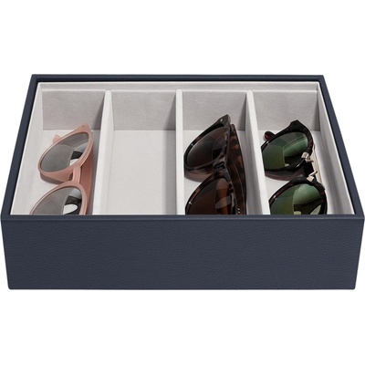 Stackers Кутия за очила Stackers Classic Pebble 4 камерен морскосиня (75996)