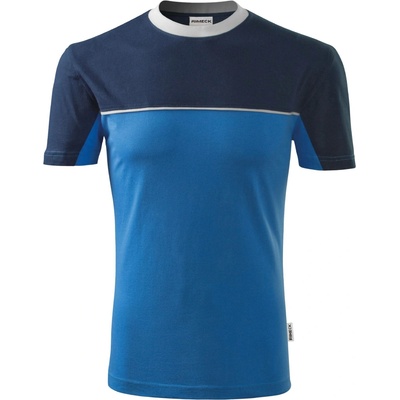 COLORMIX109 Tričko unisex Barva: tyrkysová, Velikost: L
