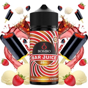 Bombo Bar Juice Cola Strawberry Ice Cream 20ml/120ml - boombvaping - 31,27 лв