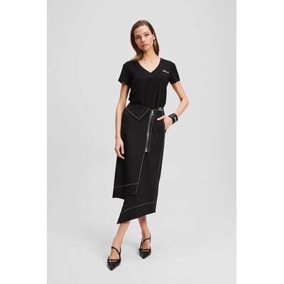 Karl Lagerfeld Ленена тениска Karl Lagerfeld (A3W17070)