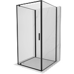 Mexen Exo-BR 3S душ кабина с 3 стени 75 x 75 см, прозрачна, черна - 8181-075-075-70-00-3S (8181-075-075-70-00-3S)