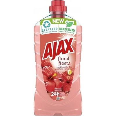 Ajax Floral Fiesta Hibiscus univerzálny čistiaci prostriedok 12 x 1 l