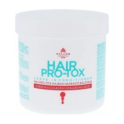 Kallos Cosmetics Hair Pro-Tox Leave-in Conditioner bezoplachový kondicionér pro suché a poškozené vlasy 250 ml