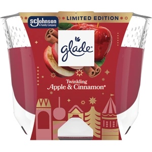 Glade (Brise) Свещ Glade Maxi 204 г Ябълка и канела