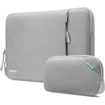 Puzdro Tomtoc Recycled Sleeve with Pouch Gray A13-C12G 13"