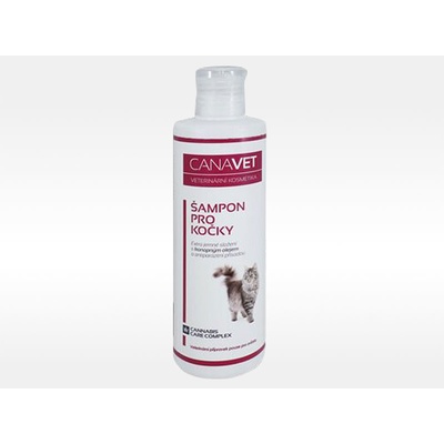 Canavet Šampon pro kočky s antipar. přísadou 250 ml – Hledejceny.cz