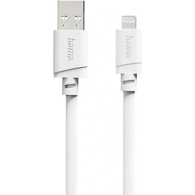 Hama 00201800 Nabíjací USB USB 2.0 Apple Lightning konektor USB-A zástrčka 1m bílý