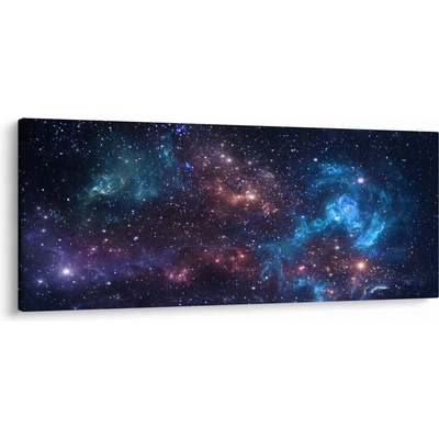 Obraz - Nočná obloha, jednodielne 120x50 cm