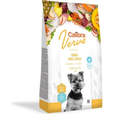Calibra Dog Verve GF Junior Small Chicken & Duck 1,2 kg