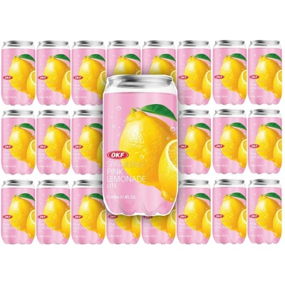 OKF Sparkling Pink Lemonade Drink 24 x 350 ml