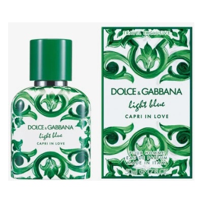 Dolce & Gabbana Light Blue Capri In Love Green parfumovaná voda pánska 100 ml tester