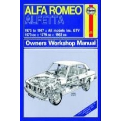 Alfa Romeo Alfetta (1973 - 1987) Haynes Repair Manual - Haynes Publishing