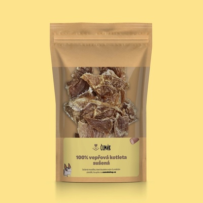 Čumák 100% vepřová kotleta sušená 50 g