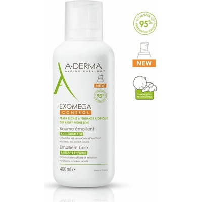 A-Derma Exomega Control emolienční balzám 400 ml