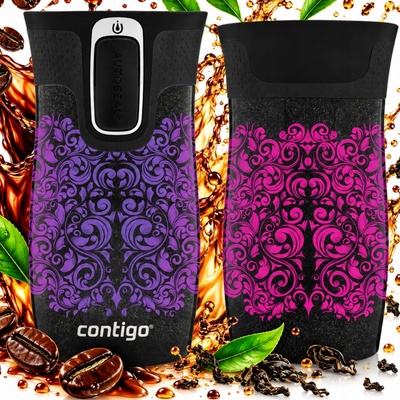 Contigo West Loop termohrnek Mini 300 ml Glamour černá metalíza