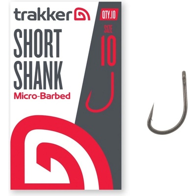 Trakker Short Shank Hooks Micro Barbed vel.10 10 ks