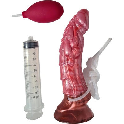 Love Spice Dračie dildo šupiny striekajúce 22 x 4,6 cm