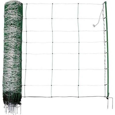 Síť pro ovce TitanNet, výška 108 cm, délka 50 m, dvojitý hrot, zelená