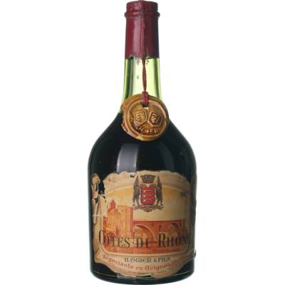H. Ogier & Fils Côtes du Rhône suché červené 1967 0,75 l (holá láhev)