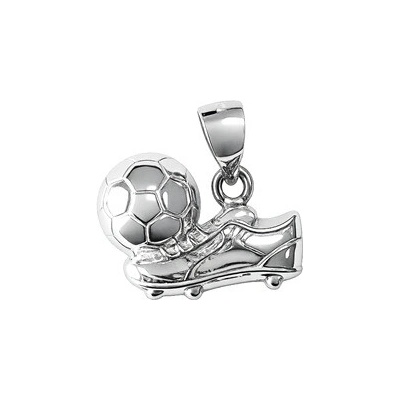 Nubis Stříbrný přívěšek fotbal NB 4279