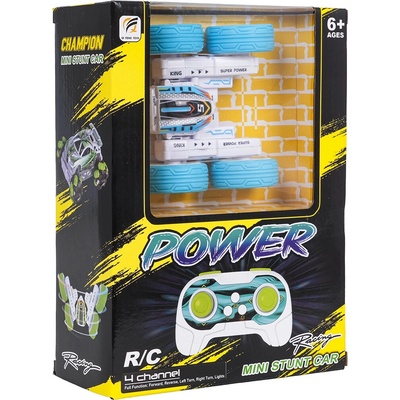 Ramiz R/C Auto na diaľkové ovládanie POWER STUNT RTR 1:32 Modré
