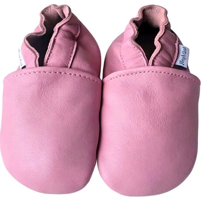 Hopi Go capáčky Barefoot s Anti-Slip podrážkou ružové