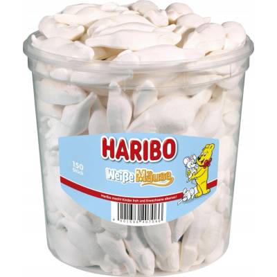 Haribo Pěnové bonbony pomerančové 1050 g 150 ks