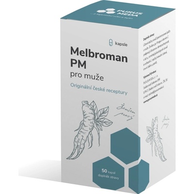 Melbroman PM pro muže 50 kapslí