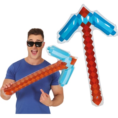 FunCo Diamantový krumpáč Minecraft 70 cm nafukovací