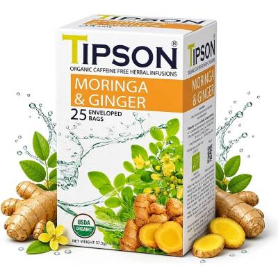Tipson BIO Health Teas Moringa Ginger 25 x 1,5 g