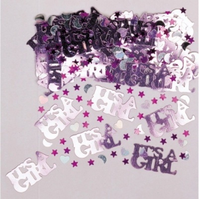 Konfety metalické It´s a girl 14g