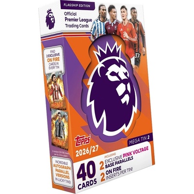 Topps Flagship PREMIER LEAGUE 2026/27 Mega Tin – Hledejceny.cz