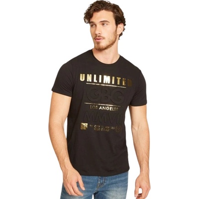 Guess tričko Gabriel Embossed Tee