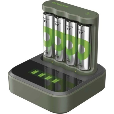 Emos Nabíječka baterií GP B441 Speed Dock 4 x AA 2100 mAh – Hledejceny.cz