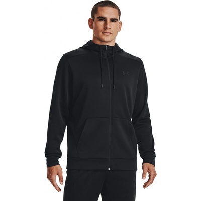 Under Armour ARMOUR fleece FZ Hoodie 1373357-001 černá