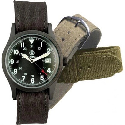 Smith & Wesson dinky MILITARY Smith&Wesson s výměnnými řemínky Černá